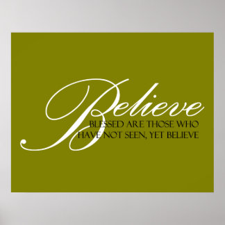 Gezegend zijn die poster