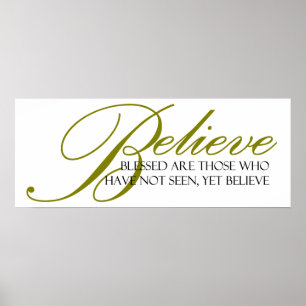 Gezegend zijn die poster