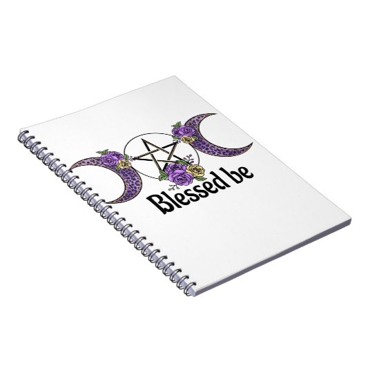 Gezegend zijn heksen halve maan notitieboek (Rechterzijde)