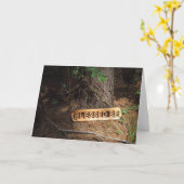 Gezegend zijn in het Wenskaart Kaart (Gele Bloem)