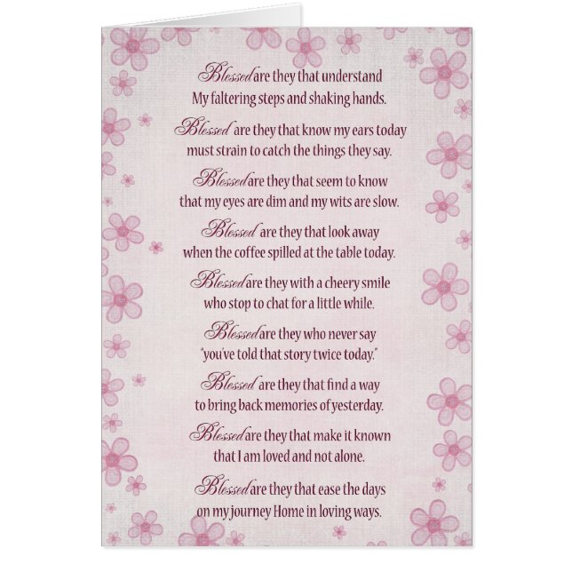 Gezegend zijn ze (Voorkant)