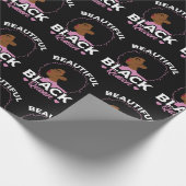 Gezegende Afrikaanse Amerikaanse vrouwen Cadeaupapier (Hoek)