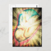 Gezegende Baby Briefkaart (Voorkant / Achterkant)