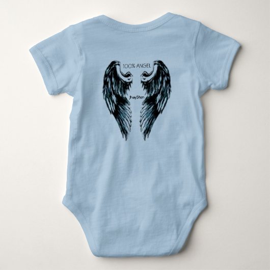 Gezegende Baby Romper (Achterkant)