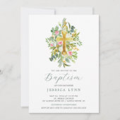 Gezegende Beginnings Baptisme Uitnodiging (Voorkant)