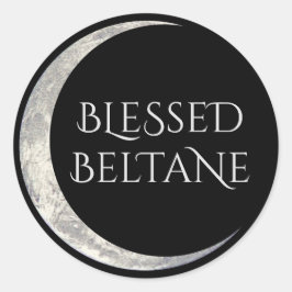 Gezegende Beltane Ronde Sticker