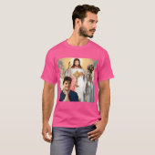 Gezegende Carlo Accutis Jezus en Onze-Lieve-Vrouw  T-shirt (Voorkant volledig)