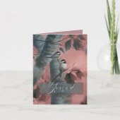 Gezegende Chickadees briefkaart (speciale editie) (Voorkant)