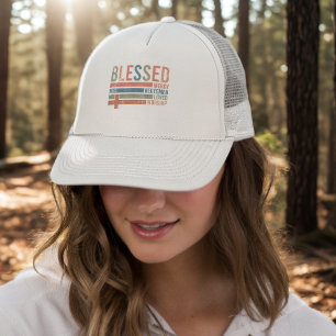 Gezegende Christelijke Trucker Hat Pet