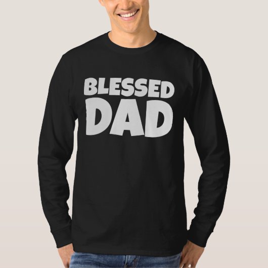 GEZEGENDE DAD donkere T-shirts (Voorkant)