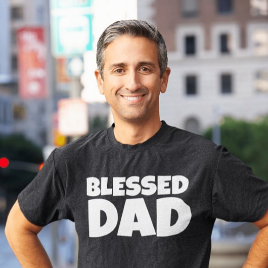 GEZEGENDE DAD donkere T-shirts