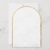 Gezegende Dag Eerste Heilige Communie Bloemen Kaart (Achterkant)