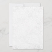 Gezegende Dag Eerste Heilige Communie Bloemen Kaart (Achterkant)