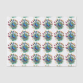 Gezegende Diwali Moments Tissuepapier (Voorkant)