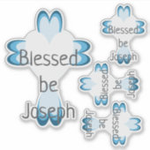 Gezegende doop Sticker (Voorkant)