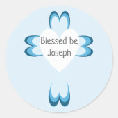 Gezegende doop Sticker (Voorkant)