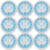 Gezegende doop Stickers (Voorkant)