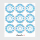 Gezegende doop Stickers (Vel)