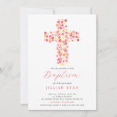 Gezegende doopuitnodiging kaart (Voorkant)