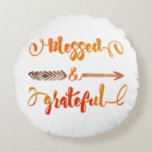 gezegende en dankbare thanksgiving