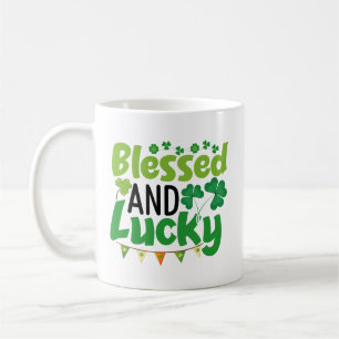 Gezegende en geluksbrengende St. Patrick's Day ont Koffiemok