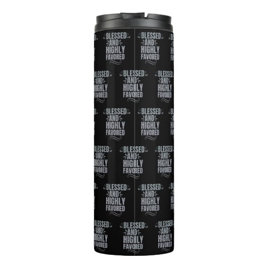 Gezegende en zeer bediende thermische getumbler thermosbeker (Achterkant)