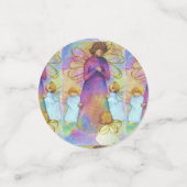 GEZEGENDE ENGELEN TAFEL CONFETTI (Kleine voorkant)