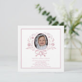 Gezegende Evenementfoto Uitnodiging (Staand voorkant)