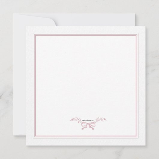 Gezegende Evenementfoto Uitnodiging (Achterkant)