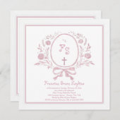 Gezegende Evenementsuitnodiging Kaart (Voorkant / Achterkant)