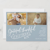 Gezegende Familie Foto Kerstvakantie (Voorkant)