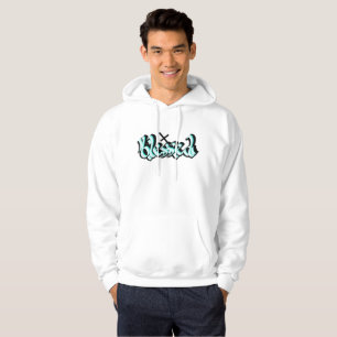 Gezegende kalligrafie straat kunst stedelijk hoodie