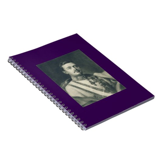 Gezegende Karl van Oostenrijk Rooms-Katholieke Mon Notitieboek (Rechterzijde)