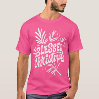 Gezegende Kerst jongen T-shirt