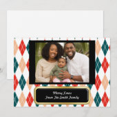 Gezegende kerstwensen - Aangepaste Christelijke Ka Feestdagenkaart (Voorkant / Achterkant)