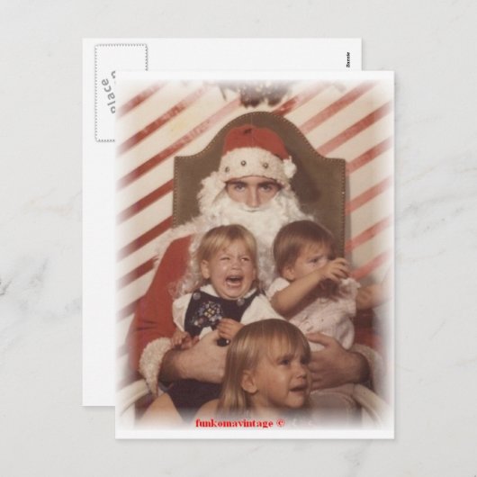 Gezegende Kinder kerst Feestdagenkaart (Voorkant / Achterkant)