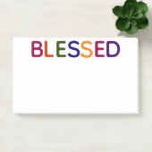Gezegende Kleurrijke 10 x 6 Post-it® Notes (Kantoor)