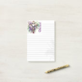 Gezegende Kruis Gelinieerde 3M Post-it® Notities Notes (Op bureau)