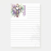 Gezegende Kruis Gelinieerde 3M Post-it® Notities Notes (Voorkant)