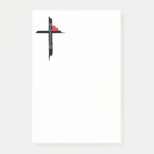 Gezegende Kruis Notitieblokken Post-it® Notes (Voorkant)