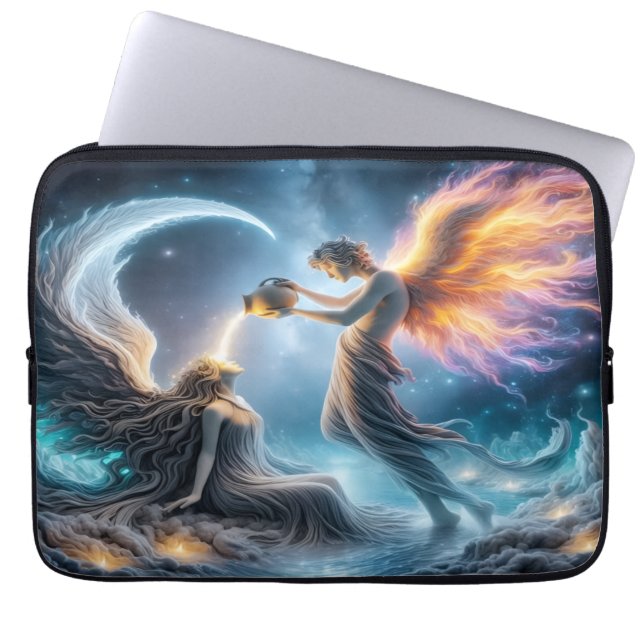 Gezegende Laptophoes Laptop Sleeve (Voorkant)
