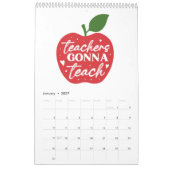 Gezegende leraar kalender (Jan 2027)