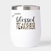 Gezegende leraar luipaard tijgerprint gepersonalis (Achterkant)