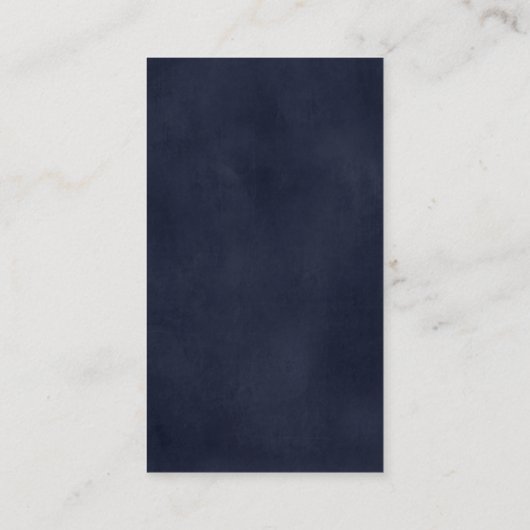 Gezegende leraar visitekaartje (Achterkant)