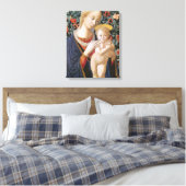 Gezegende Maagd Madonna en Kind Jesus Canvas Afdruk (Insitu (Slaapkamer))