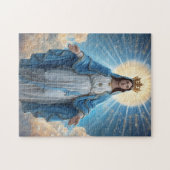 Gezegende Maagd Maria Beeld Legpuzzel (Horizontaal)