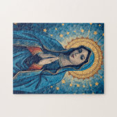 Gezegende Maagd Maria Beeld Legpuzzel (Horizontaal)