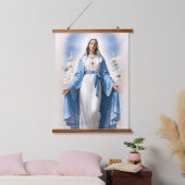 Gezegende Maagd Maria Christelijk Katholiek Hangend Wandkleed (Slaapkamer)