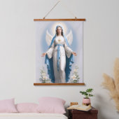 Gezegende Maagd Maria Christelijk Katholiek Hangend Wandkleed (Slaapkamer)