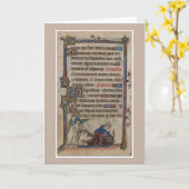 Gezegende Maagd Maria Gebed om Satan de Duivel te  Kaart (Gele Bloem)